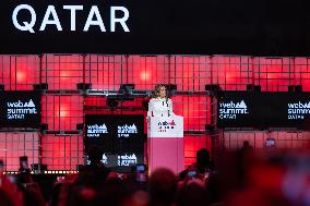 Queen Rania at the Web Summit Qatar - Doha