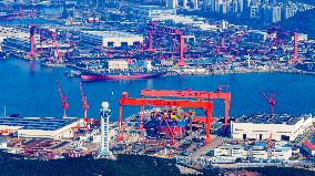 Haixiwan Shipbuilding and Repair Base in Qingdao