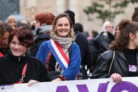 Rally For Abortion Rights - Paris