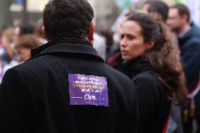 Rally For Abortion Rights - Paris