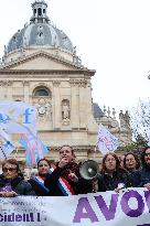 Rally For Abortion Rights - Paris