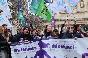 Rally For Abortion Rights - Paris