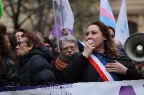 Rally For Abortion Rights - Paris