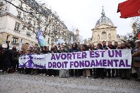 Rally For Abortion Rights - Paris