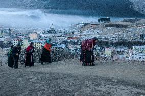 Langmu Temple in Gannan