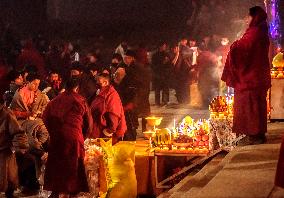 Butter Lantern Festival in Geerdi Temple
