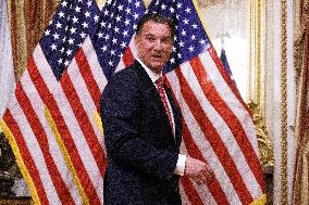 Mike Johnson And Swearing-in Ceremony For Tom Suozzi