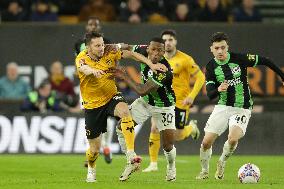 Wolverhampton Wanderers v Brighton & Hove Albion - Emirates FA Cup Fifth Round