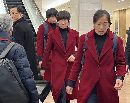 Football: N. Korea team to return home