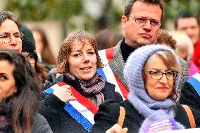 Rally For Abortion Rights - Paris