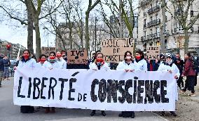 Rally For Abortion Rights - Paris