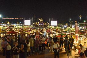 Xingguang Night Market in Xishuangbanna