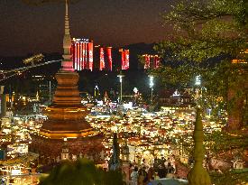 Xingguang Night Market in Xishuangbanna