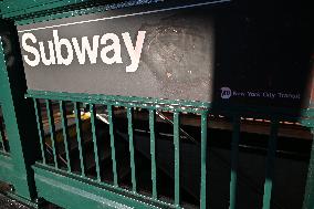 Subway Conductor Slashed In Brooklyn New York