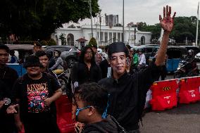Human Right Activist Protest In Jakarta