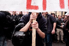 Protest Against The Non-state Universities In Athens