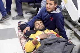 MIDEAST-GAZA CITY-ISRAEL-PALESTINIANS-CASUALTIES