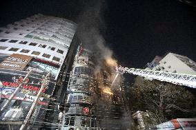 BANGLADESH-DHAKA-BUILDING-FIRE