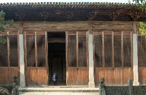 Hui-style Scene in Chengkan Ancient Village in Anhui