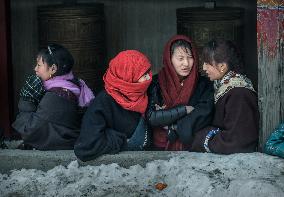 Life of the Tibetans in Zhagana