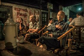Photo Essay: The Old Teahouse in Pengzhen Town, Chengdu, China