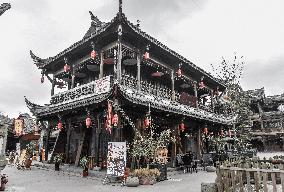 Yuantong Ancient Town in Chengdu