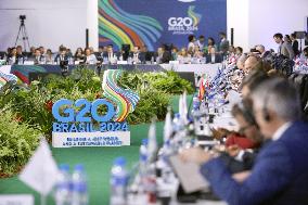 G20 finance chiefs meeting in Brazil