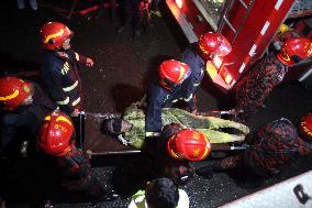 At Least 43 Dead In Building Blaze - Dhaka