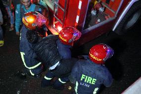 At Least 43 Dead In Building Blaze - Dhaka