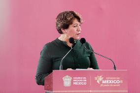 Delfina Gómez  Inaugurates Mexibus Electric Line