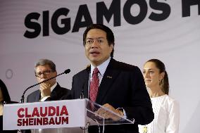 Claudia Sheinbaum, Mexico’s Presidential Candidate Announce Campaign Team