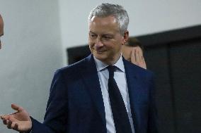 French Minister of Economy and Finance Bruno Le Maire