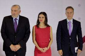 Claudia Sheinbaum, Candidate For The Presidency Of Mexico For The MORENA Party, Presents Her Official Campaign Team