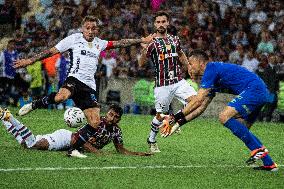(SP)BRAZIL-RIO DE JANEIRO-FOOTBALL-RECOPA SUDAMERICANA-FLUMINENSE VS LDU QUITO