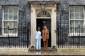Ukrainian First Lady Olena Zelenska Visits Britain