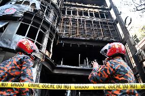 At Least 43 Dead In Building Blaze - Dhaka