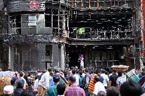 At Least 43 Dead In Building Blaze - Dhaka