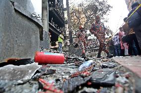 At Least 43 Dead In Building Blaze - Dhaka