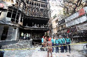 At Least 43 Dead In Building Blaze - Dhaka