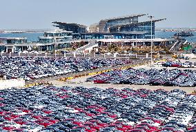 Vehicles Export in Lianyungang Port