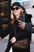 Julianne Moore Celebrity Sightings In Milan
