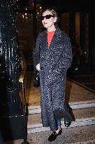 Kirsten Dunst Celebrity Sightings In Milan