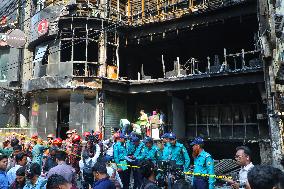 Death Toll In Dhaka Restaurant Building Fire Rises To 46
