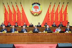 CHINA-BEIJING-WANG HUNING-CPPCC-STANDING COMMITTEE SESSION (CN)