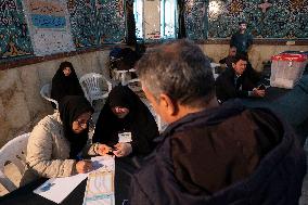 Iran, Parliamentary And Assembly Of Experts Elections In Tehran