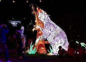 AUSTRALIA-CANBERRA-ENLIGHTEN FESTIVAL