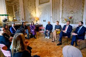 Dutch Royals In Conversation About Gaza And Israel - Amsterdam