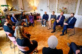 Dutch Royals In Conversation About Gaza And Israel - Amsterdam