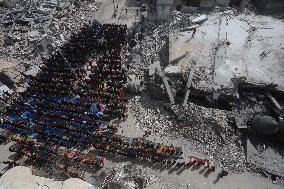 MIDEAST-GAZA-RAFAH-FRIDAY PRAYERS