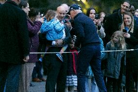 President Biden Departs White House